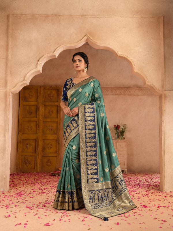 Anjali with Stich Blouse-3