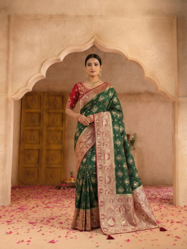 Anjali with Stich Blouse-4