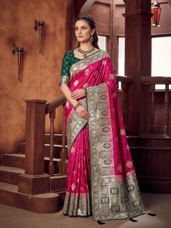 Nishika 1 - Staple Satin Saree