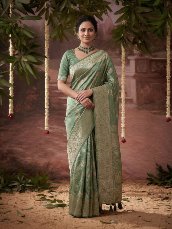 Vidhata 2 - Satin Saree