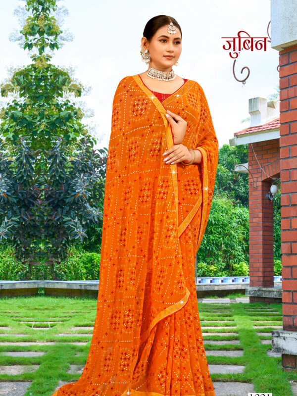 Jubin Printed Sarees