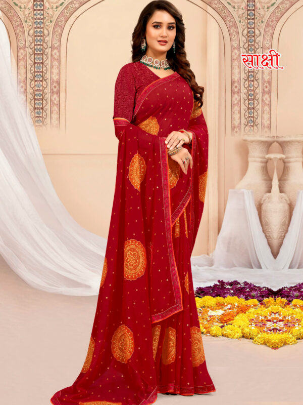 Shakshi - Printed Saree