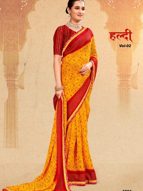 Haldi Vol.2 - Printed Saree