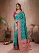 Sangam 01 - Satin Silk Saree