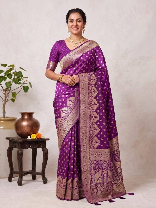Vaishali 07 - Satin Silk Saree