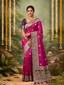 Rangila 02 - Satin Meena Tissue Saree