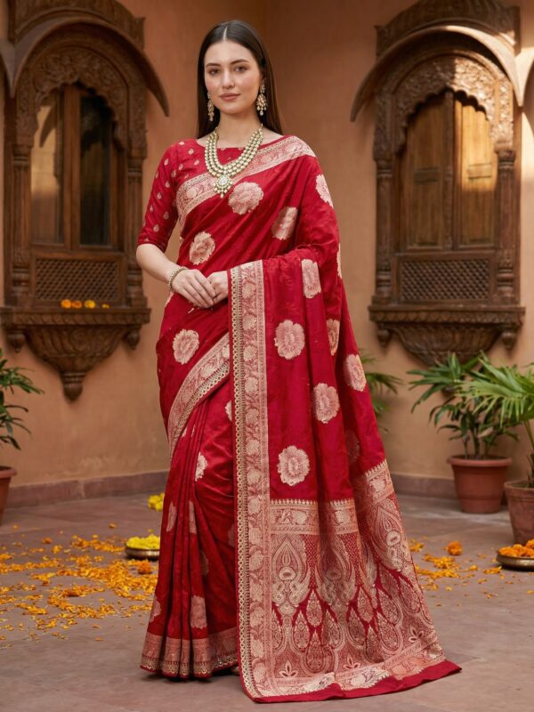 Sargam 01 - Satin Silk Saree