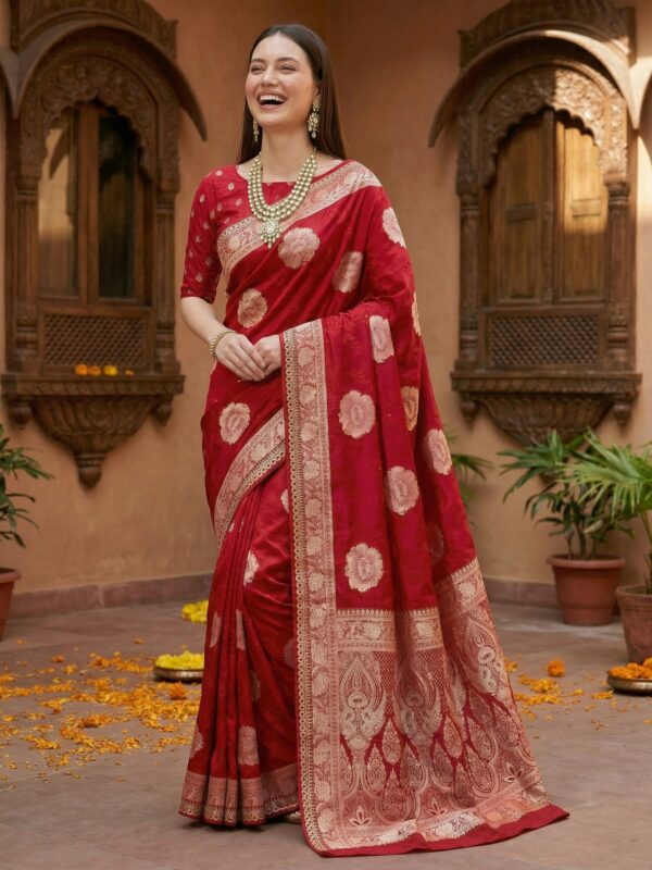 Sargam 01 - Satin Silk Saree