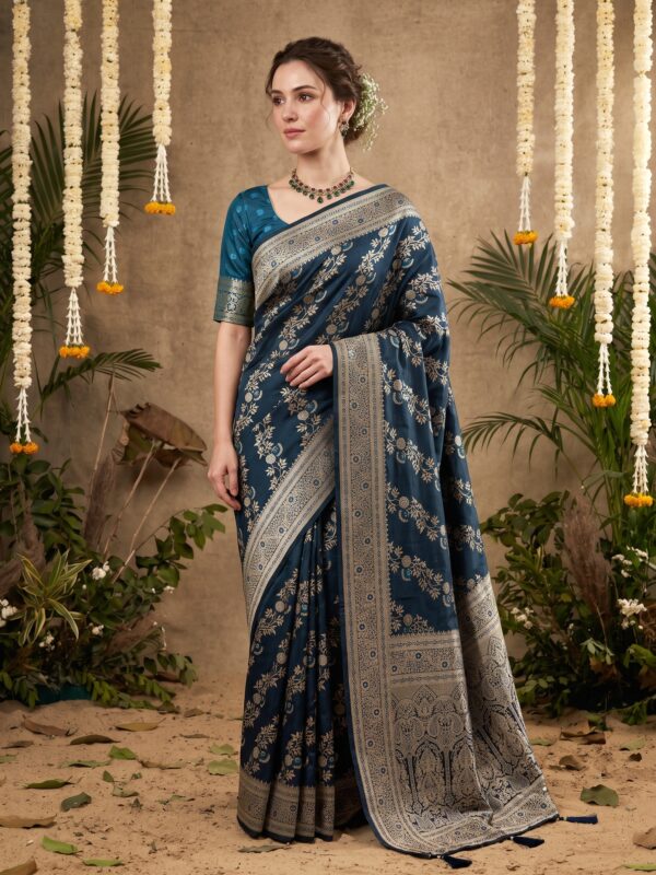 Anmol 16 - Satin Silk Saree