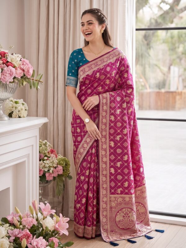 Star 210 - Viscose Satin Saree