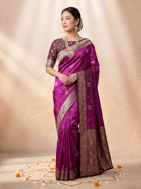 Binayak 2623 Satin Silk Saree Online – Elegant 8 Piece Wholesale Catalog