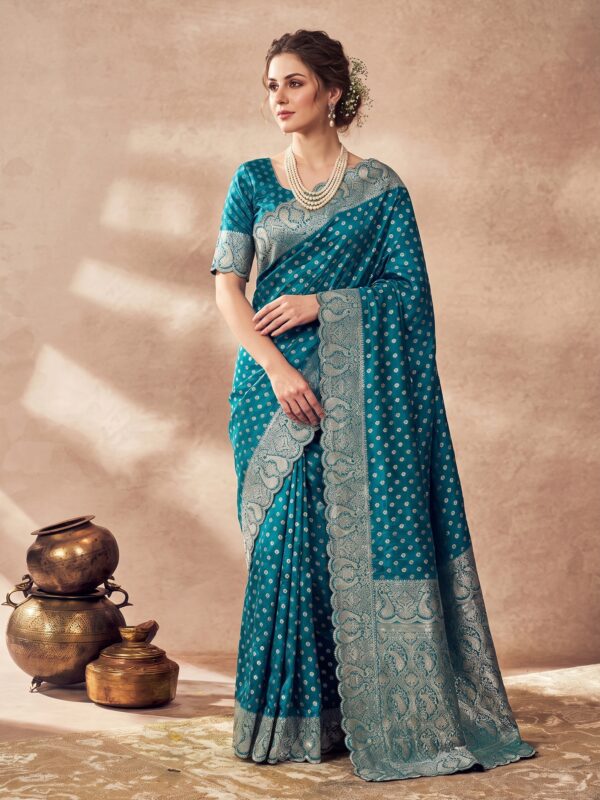 Sargam 107 – Satin Silk Saree Wholesale Catalogue (Set of 4)
