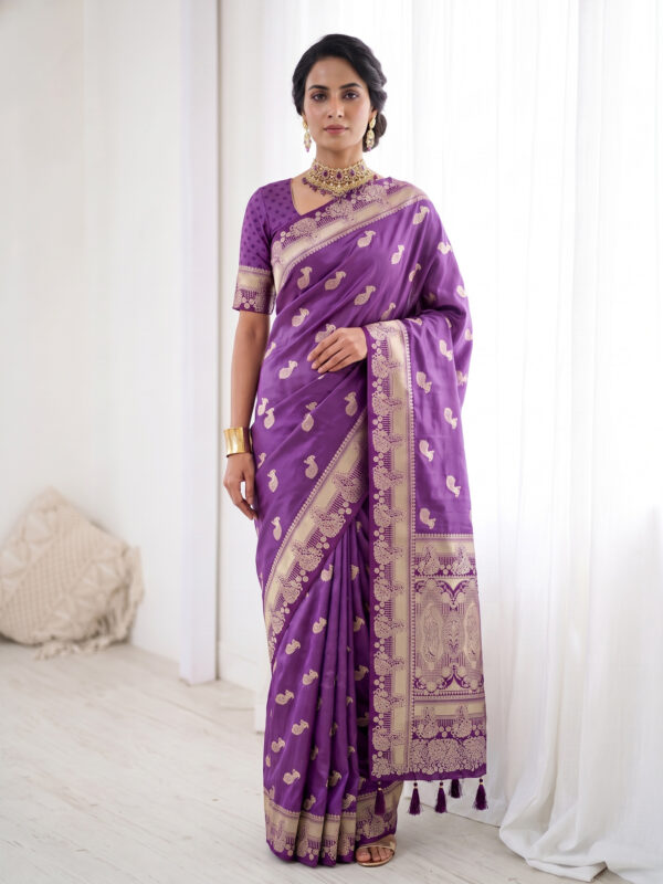 Karishma 07 – Satin Silk Saree Wholesale Catalogue (Set of 4)