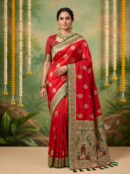 Riwaz 107 - Soft Silk Jharkan Saree