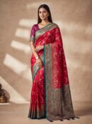 Riwaz 101 - Soft Silk Jharkan Saree