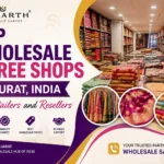 wholesale saree shop Surat, India for retailers and resellers